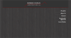 Desktop Screenshot of normancharlesconstruction.com